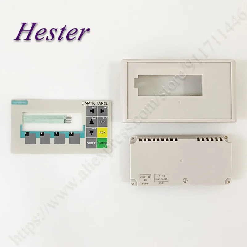 

Front and Back Case Cover for 6AV6640-0BA11-0AX0 6AV6 640-0BA11-0AX0 OP73 micro Plastic Housing Shell + Membrane Keypad Keyboard