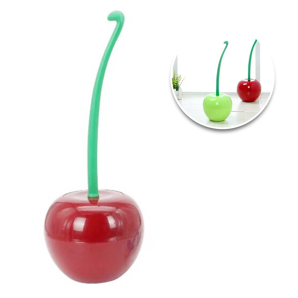 Набор держателей для туалетной щетки милый держатель в форме вишни стоячий