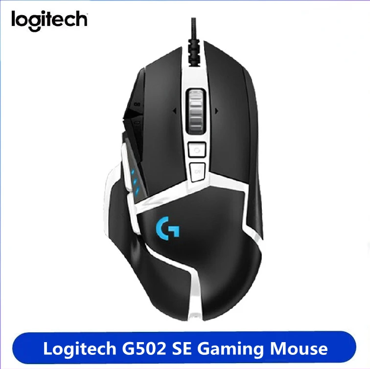 

Logitech G502 SE Wired Gaming Mouse 16000 DPI Programmable Buttons RGB Optical USB Wired Gaming Mice