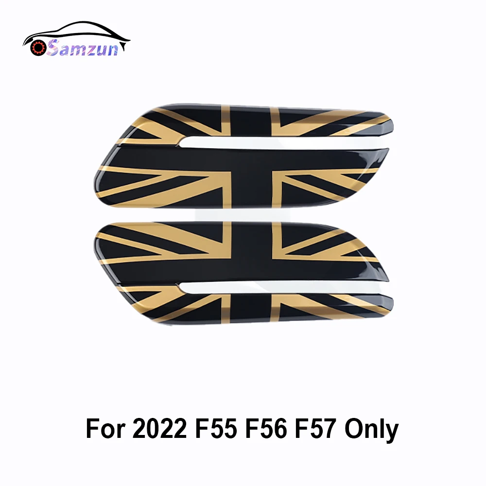 

Автомобильные аксессуары для Mini Cooper F55 F56 F57 2022 2023, стикер на переднее боковое крыло, световой сигнал поворота, накладка на лампу, наклейка, чехол