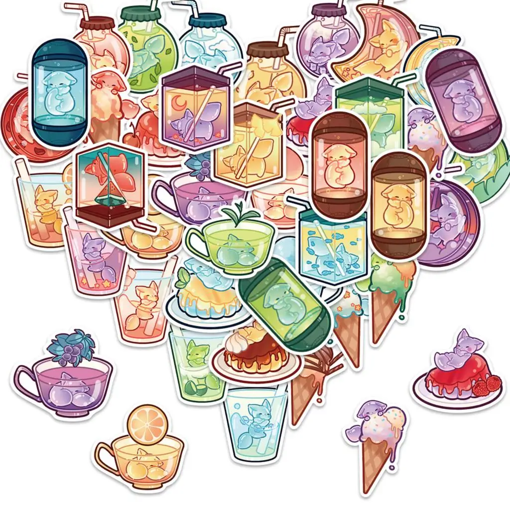 

10/40 шт., водонепроницаемые наклейки для багажа