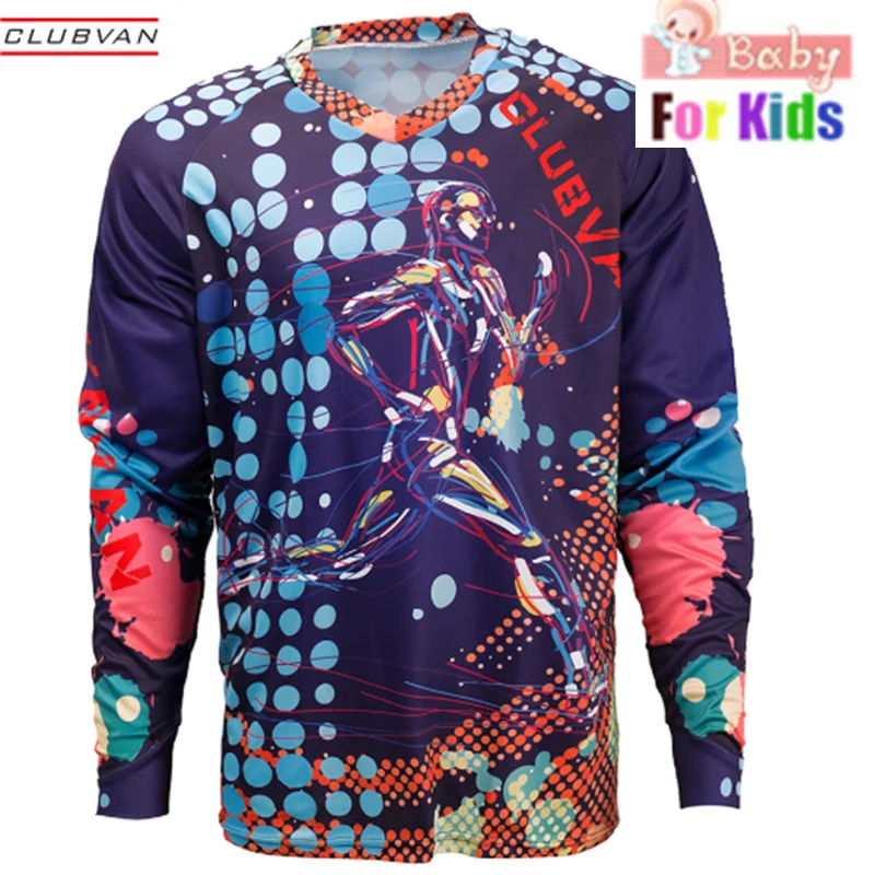 

2022 New Brand Kids Motocross Jersey Downhil Mountain Bike DH Shirt MX Motorcycle Clothing Ropa For Boys Quick Dry MTB T-Shirts