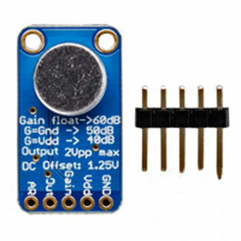 

1713 EVAL BOARD FOR MAX9814 Module Adafruit