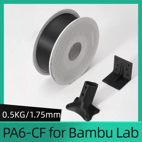 BambuLab PA6-CF нить для 3D-печати 0,5 кг