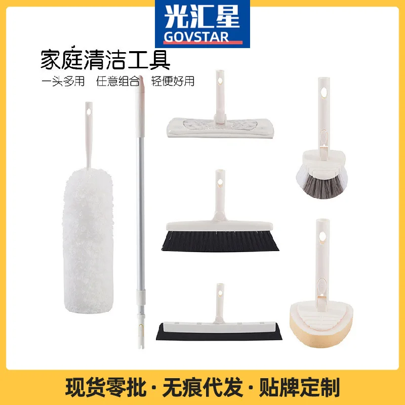 

Lazy Mop Hands-Free Household Flat Electrostatic Mop Set Hands-Free Disposable Mop Clean Flat Floor Mop.