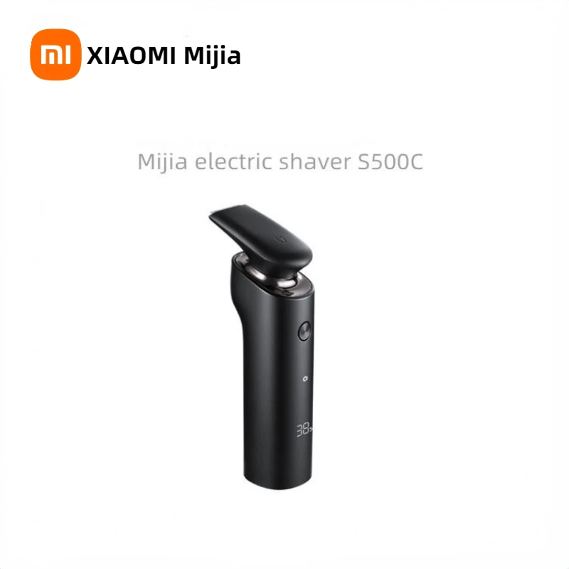 Электробритва XIAOMI MIJA S500C для сухого и влажного бритья моющаяся портативный триммер бороды головка с 3D-поворотом лицевое очищение