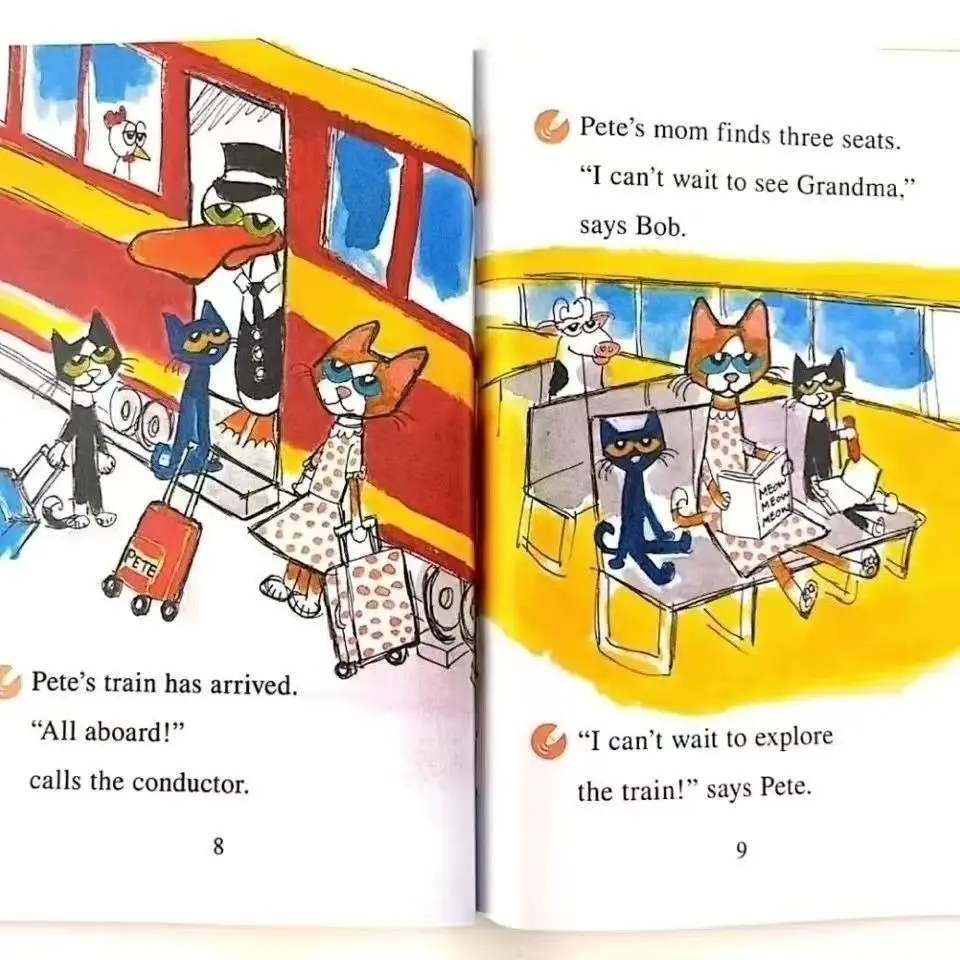 Рисунок 3 - Pete cat book детская книга с фотографиями