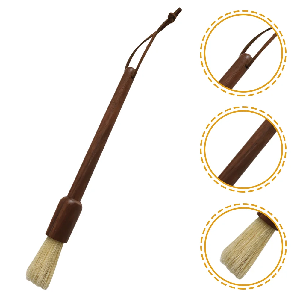 

Brush Coffee Espresso Tool Machine Cleaning Barista Wooden Scrubber Cleaner Supply Utility Dusting Clean Maker Grain Bean Ground