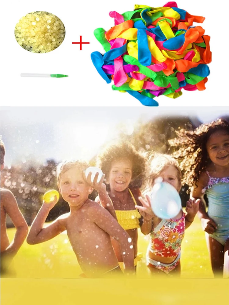 

Water Balloons Toys Magic Summer Latex Bomb Balls Outdoor Beach Kids Water War Shooting Game Ballons Party Wedding Decoration