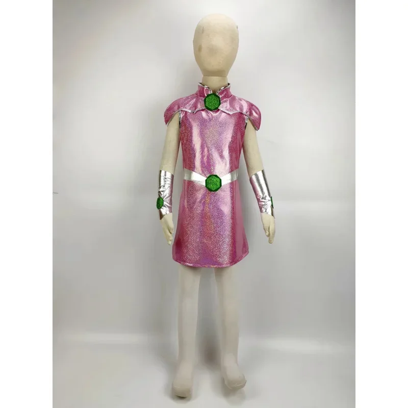 Костюм StarFire для подростков Starfire косплей детей платье TuTu костюм на Хэллоуин (3-9