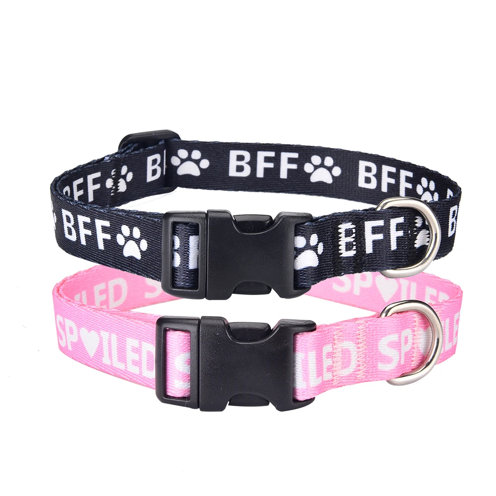 

COZY JOY Nylon Dog Collar designer dog collar dogs pets accessories S M L