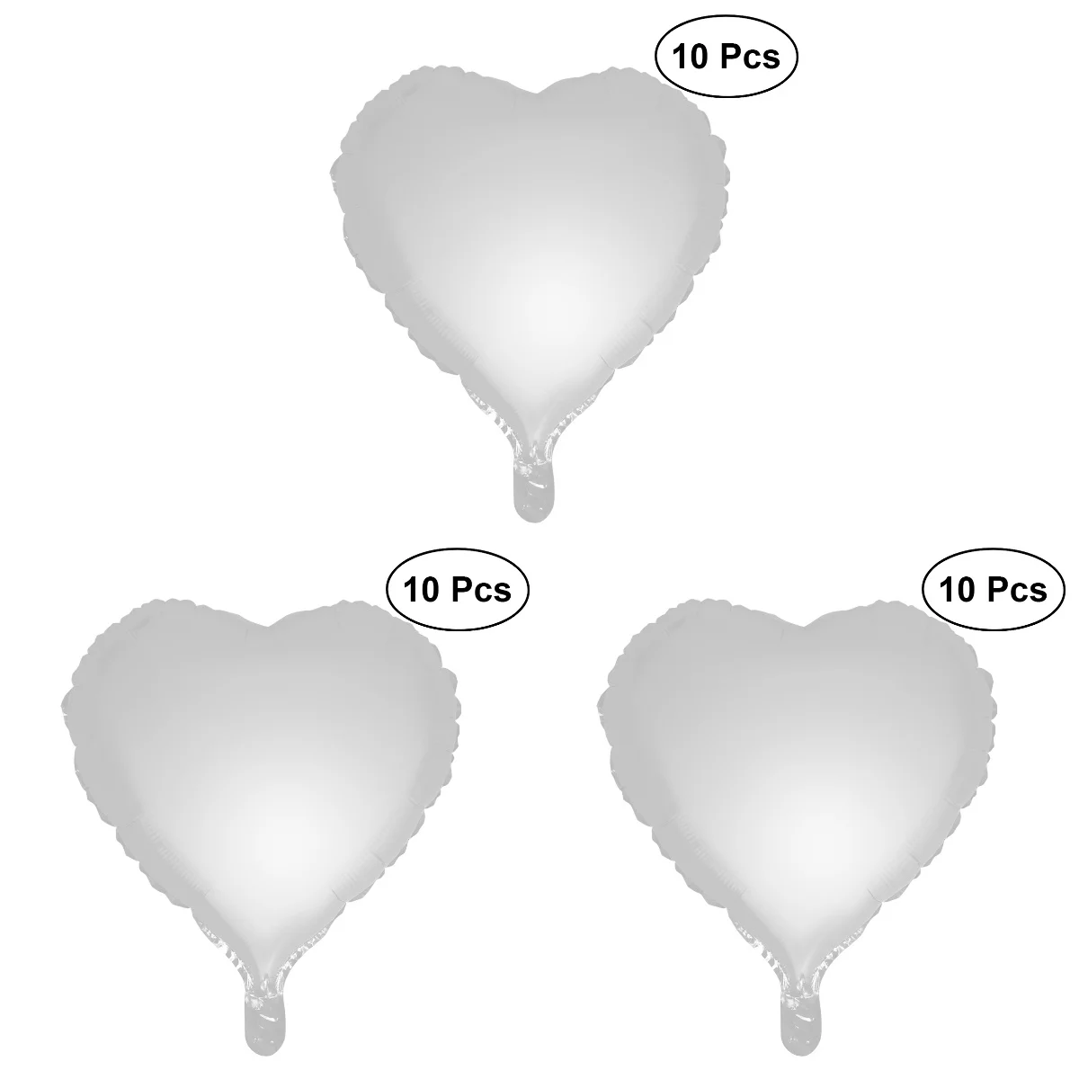 

Воздушные шары из фольги в форме сердца, 18 Дюймов, 30 шт.