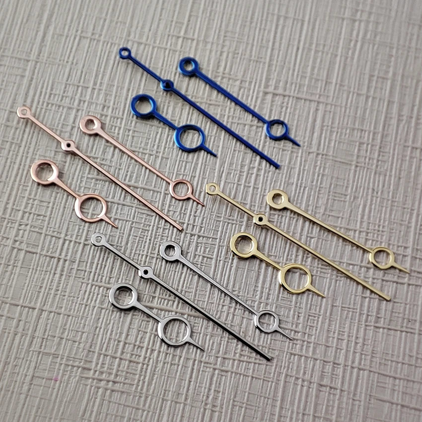 NH35 стрелки новые аксессуары для часов серебро золото розовое и синий указатель