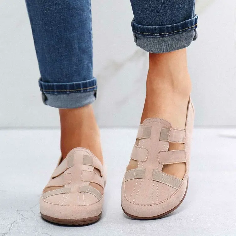 

Gladiator Platform Women's Sandals Summer Fashion New Women Chunky Beach Sandals Outdoor Suede Comfortable Shoes for Woman 2022