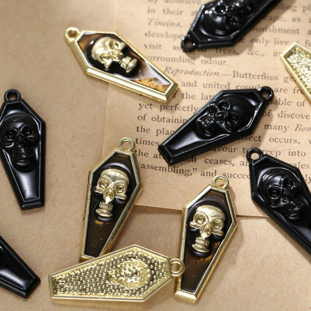 Headgear Halloween Metal Charms Pendant Decorative Necklace Making Trendy Necklaces