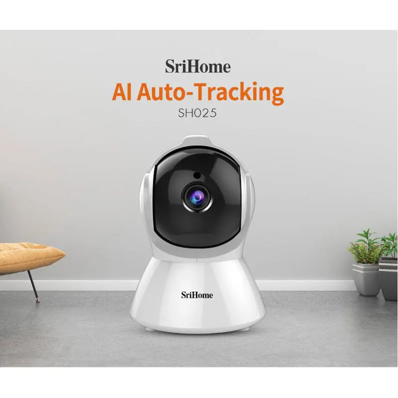 

IP-камера 1080P умная с поддержкой Wi-Fi, ИК-подсветкой и функцией ночного видения