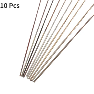 DRELD 10 шт. 130 мм полотно прокрутки пилы для резки дерева и металла 0 #1 #2 #4 #6 # тонкая зубчатая лобзик шпилька инструмент для электроинструмента