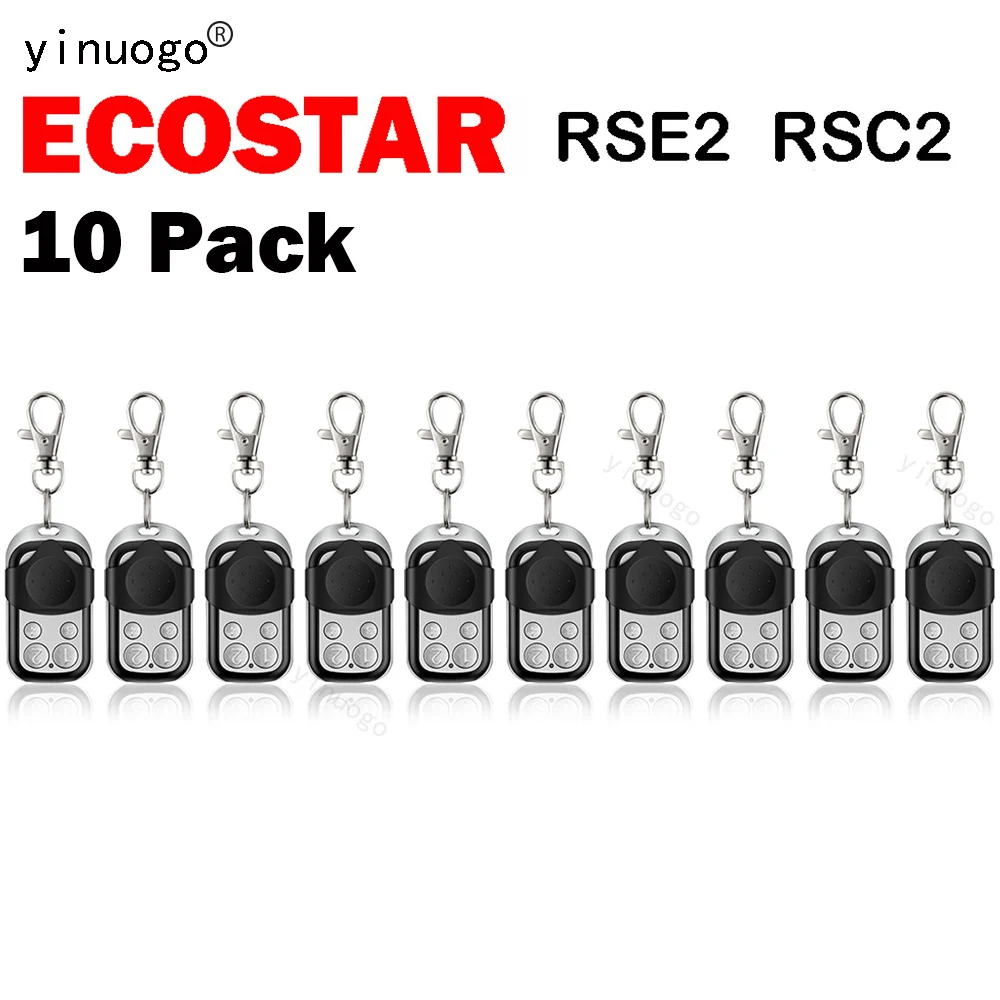 

10 шт. ECOSTAR RSC2 RSE2 гараж пульт дистанционного управления дубликатор открывалка ворот 433,92 мГц скользящий код управления воротами передатчик ко...
