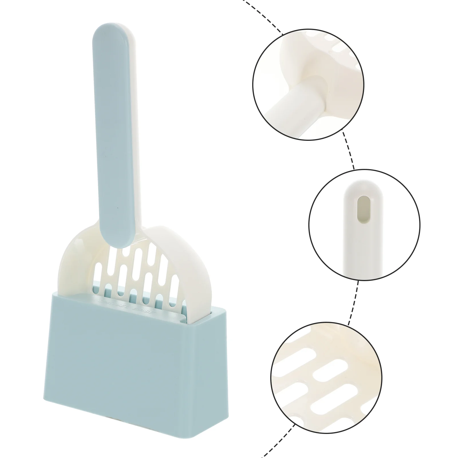 

Cat Litter Pet Cleaning Kit Kitten Cleanup Scoop Holder Dustin Kits Tray