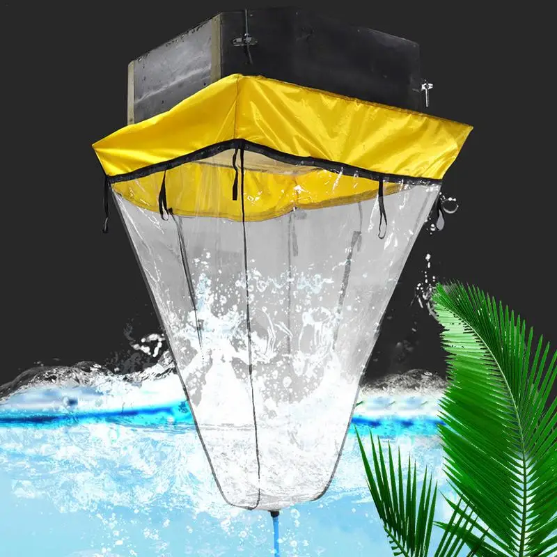 

Крышка для очистки кондиционера, многоразовая Водонепроницаемая Защитная крышка для очистки потолочного блока