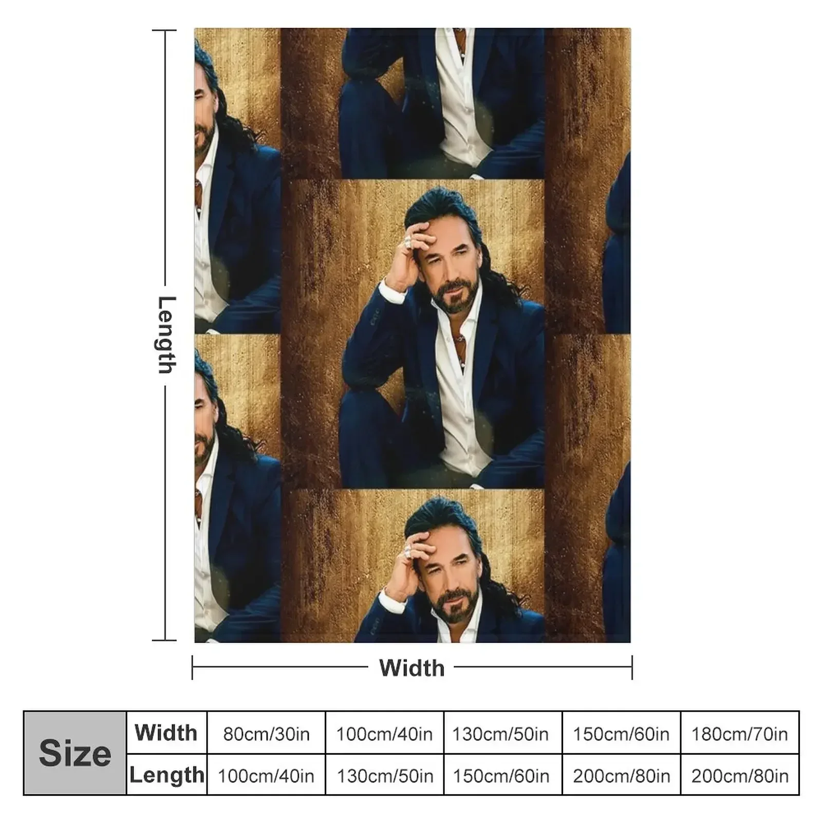 pra3 Marco Antonio tiwi Solis norma Tour 2020 пледы одеяла для диванов летние большие