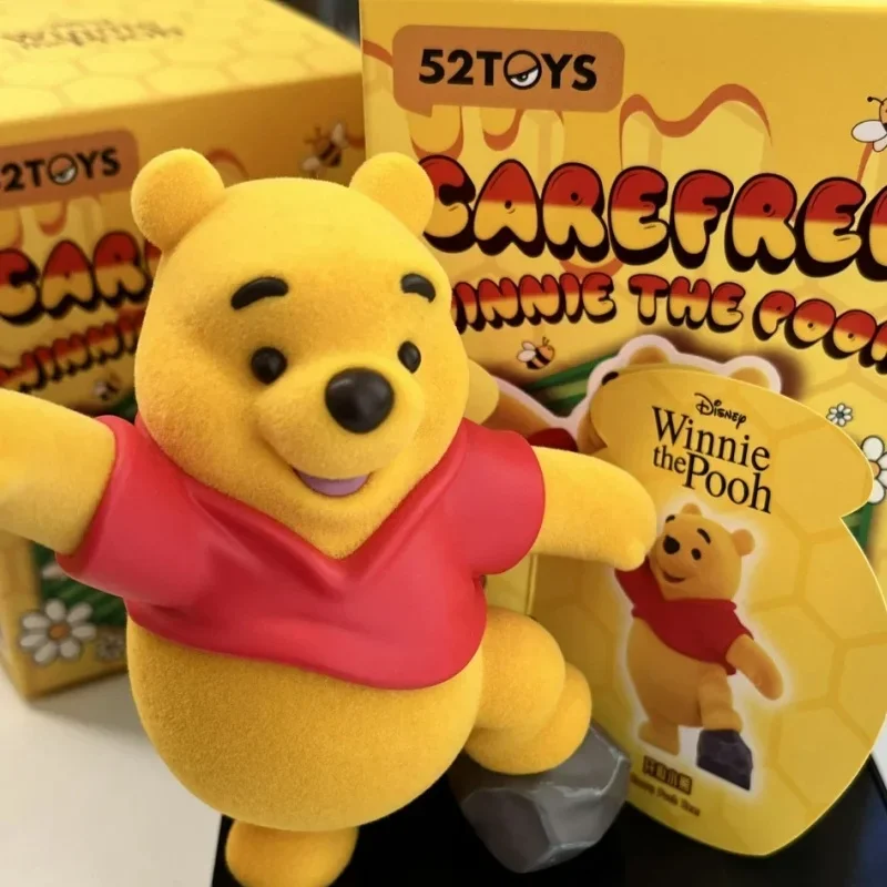 Подлинная серия Disney Carefree Pooh Bear'S Happy Everyday слепая коробка милая коллекция