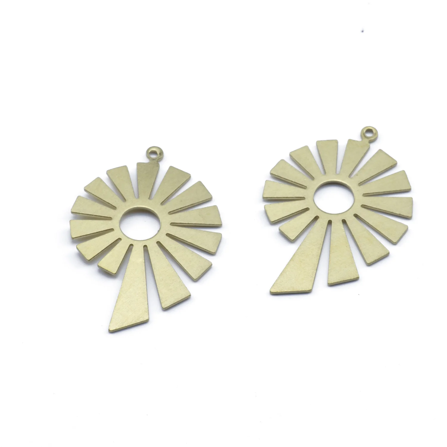 

Необработанные латунные подвески в виде солнцезащитных лучей, 10 шт., подвеска для рукоделия, браслет в стиле бохо, изготовление ювелирных из...
