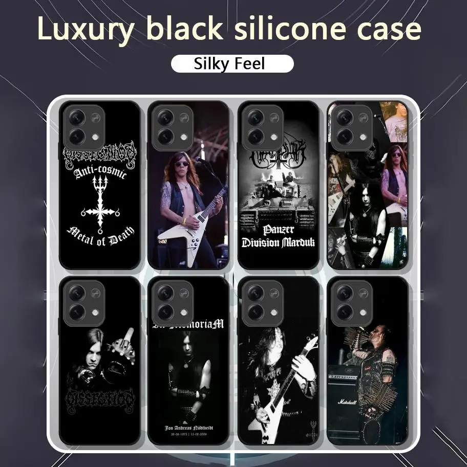 Чехол для телефона в стиле ретро DISSECTION Jon Nodtveidt Xiaomi Redmi Note 13 12 11 10 Pro Plus S 5G 12S мягкий