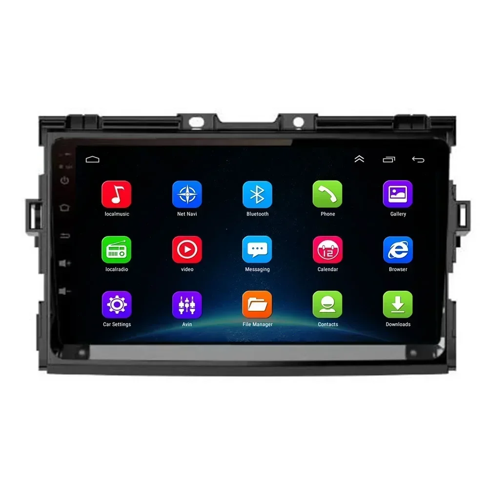 2 Din Android 13 Car Stereo Radio DVD GPS Multimedia Video Player 5G WiFi DSP Carplay For Toyotal PREVIA Estima Tarago Canarado