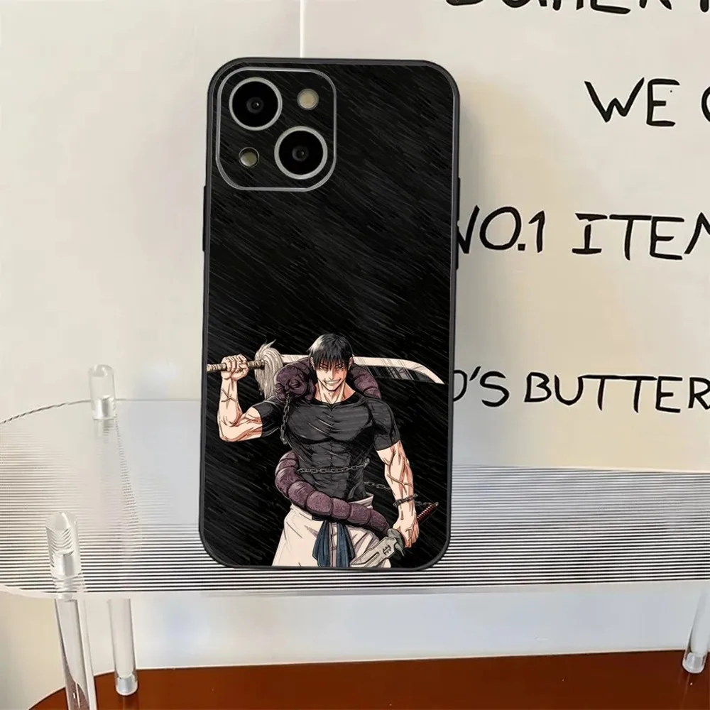 Чехол для телефона аниме Fushiguro Toji iPhone 11 12 13 14 15 XS XR X Mini Pro Max Plus