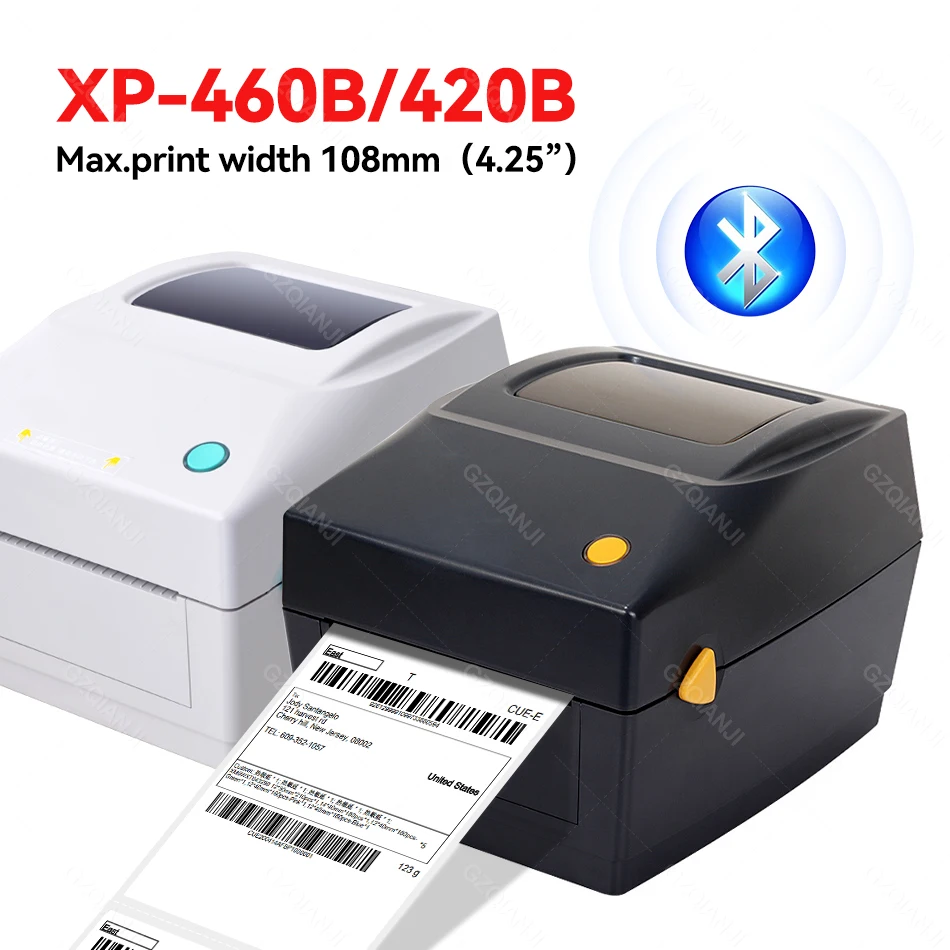 Фотоэтикетка 4 дюйма стандартный термопринтер штрих-кода 4x6 дюймов |