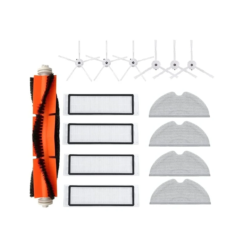 

Комплект аксессуаров для робота-пылесоса Roborock S5 MAX S6 S60 S65 T6 S4 S6 E4 E20 E25 E35 S50 Xiaomi Mi Mijia