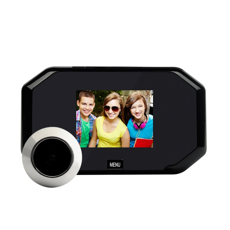 

3 Inch Digital Peephole Door Viewer Monitor 1080P Wide Angle Video Recording Camera Doorbell Security Bell For Home Apartment