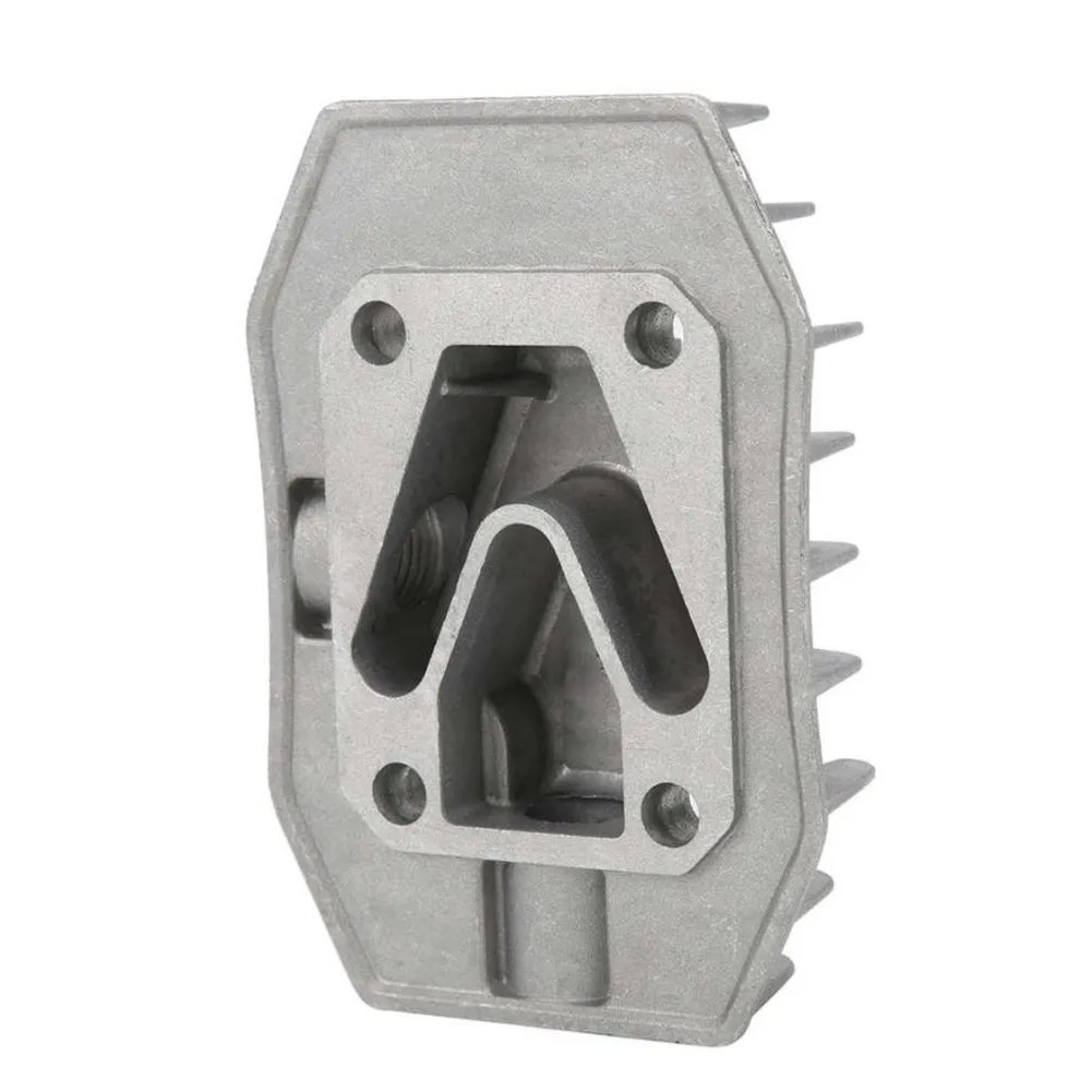 

1pc Air Compressor Cylinder Head G1/2in Thread Cooling Cover 48 X 72mm Bama Aluminum Cover Spare Parts Power Tools Accessories