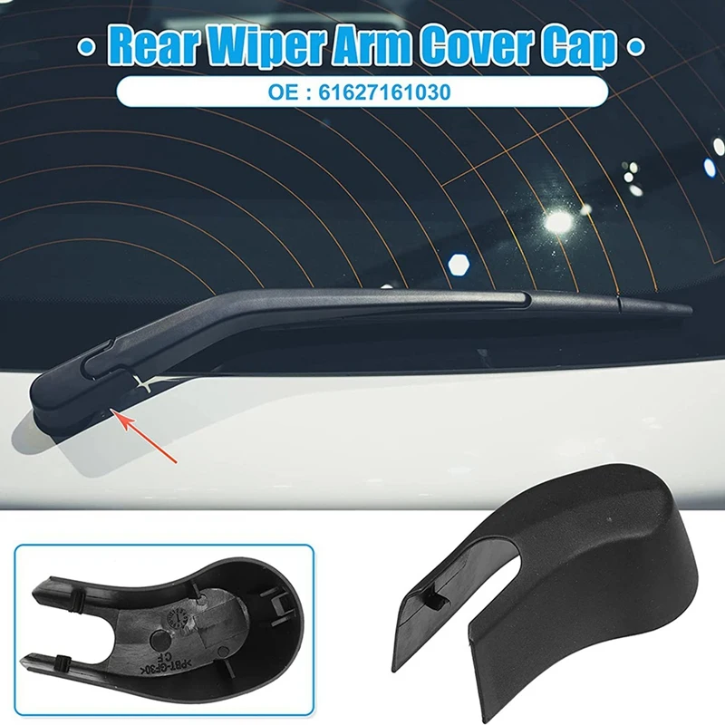 3 новых крышки гайки рычага заднего стеклоочистителя 61627161030 Для BMW E70 F25 X3 X5 61 62 7 161