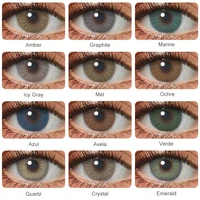 gfriend natural color lens eyes 2pcs yearly color contact lenses for eyes beauty contact lenses eye cosmetic color lens eyes