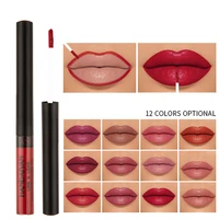 liquid lipstick lip liners gloss rouge a l%c3%a8vres matte kredka do ust perfilador labios delineador matita labbra set free shipping