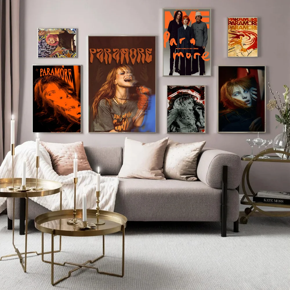 Винтажные аниме постеры Singer р-Парамор клейкие печатные плакаты из белой бумаги