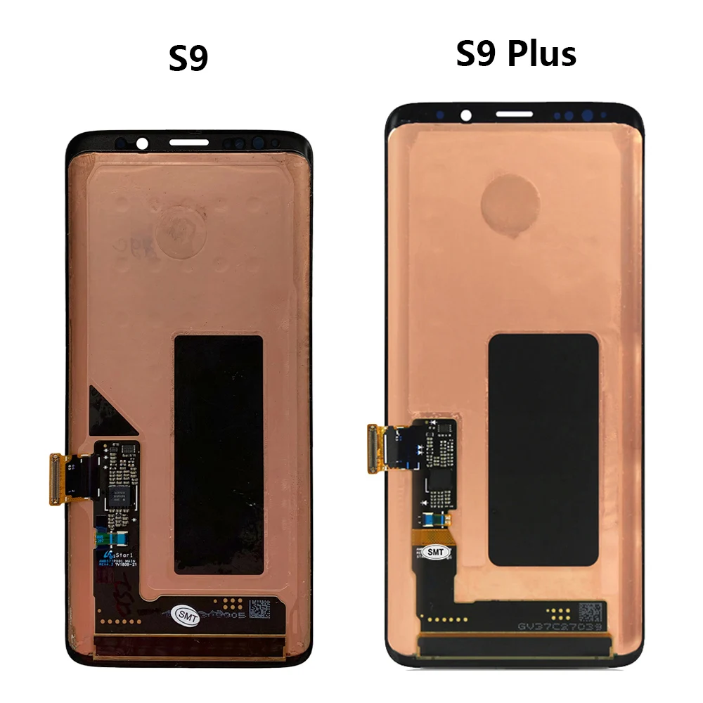 Kup Oryginalny SUPER AMOLED Zamiennik Dla SAMSUNG Galaxy S9 LCD Ekran Dotykowy Digitizer Z Ramką S9 Plus LCD G960 G965 Digitizer