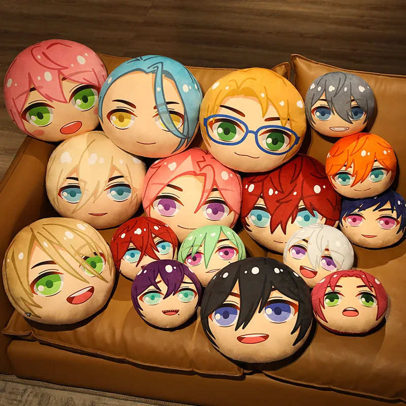 

Ensemble Stars Plush Toy Cartoon Anime Kawaii Sazanami Jun IBARA Hiyori AIRA Ogami Koga Doll Cute Home Decor Gifts For Girl