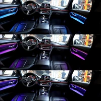 pmfc 9 color ambient light decorative lighting automatic conversion car interior door for bmw 3 series f30 f35 2014 2018