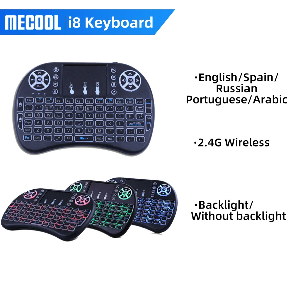 Control With Touchpad For Tv Box