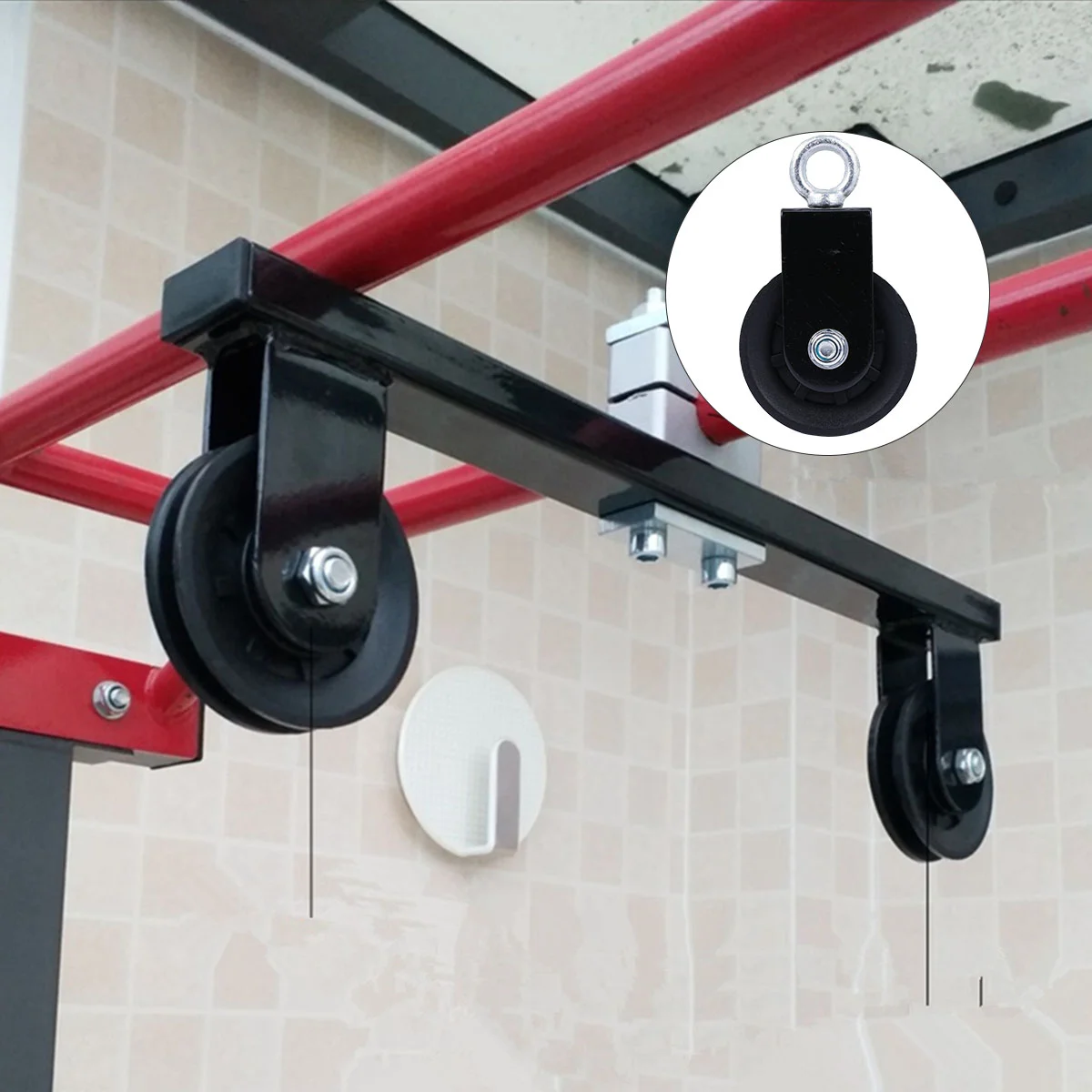 

1 компл., кабельная система, трехступенчатая веревка для самостоятельной сборки, система шкивов для дома, тренажерного зала