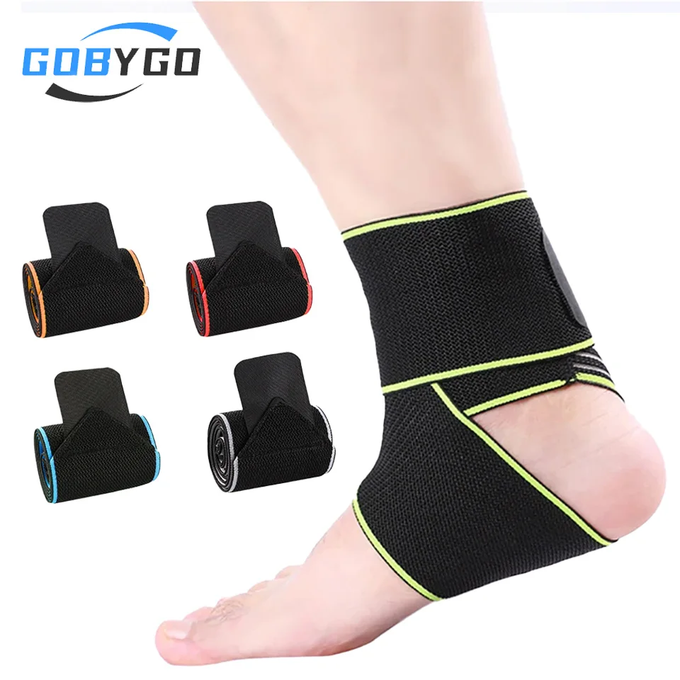 Профессиональная Поддержка Лодыжки Унисекс GOBYGO Спортивная Защита От Намотки