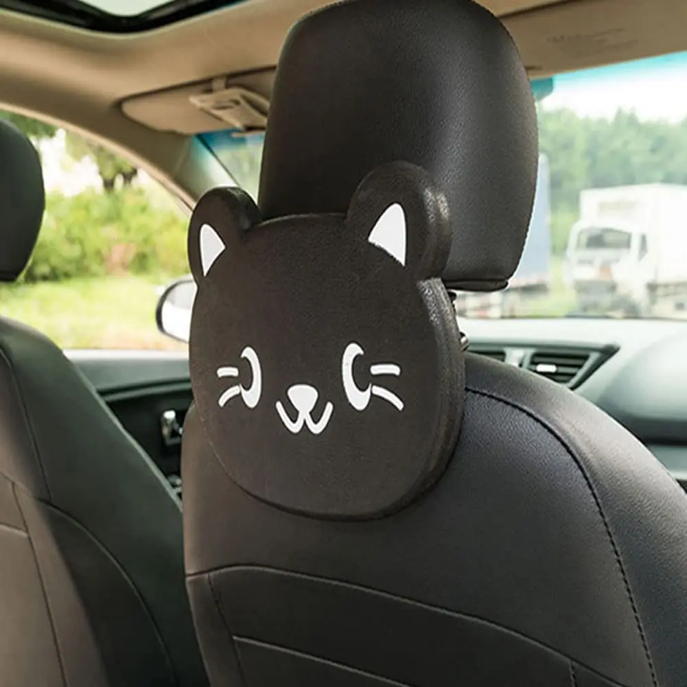 

Car Folding Food Cup Tray with Cup Holder Car Seat Lap Table Cup Mobile Phone Toys Snack Storage Storage Black Kitten
