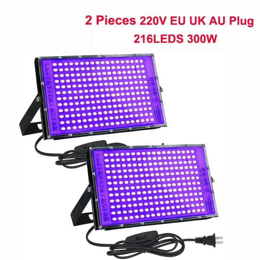 

Thrisdar 300W Черный УФ-прожектор 395nm 400nm