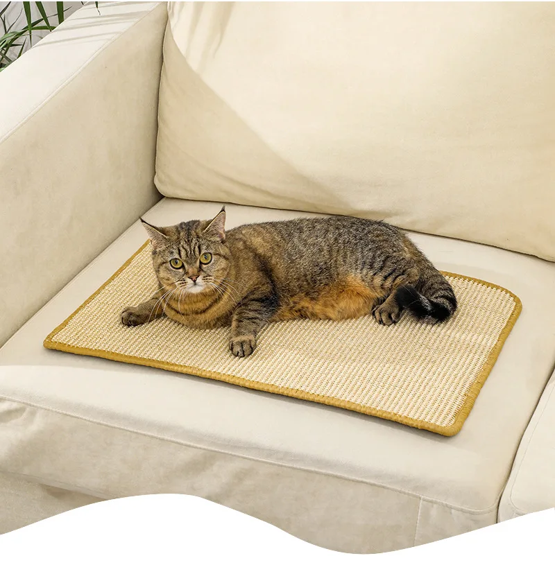 

Cat Scratcher Sisal Mat Board Cat Scratch for Sharpen Nails Scraper Cats Tree Cat scratching post Sofa Mats Furniture Protector