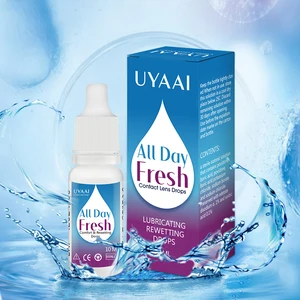 UYAAI 10ml Eye Drops Contact Lens Solution Liquid Nursing for Eyes Pupil Cleaning Health Care in India