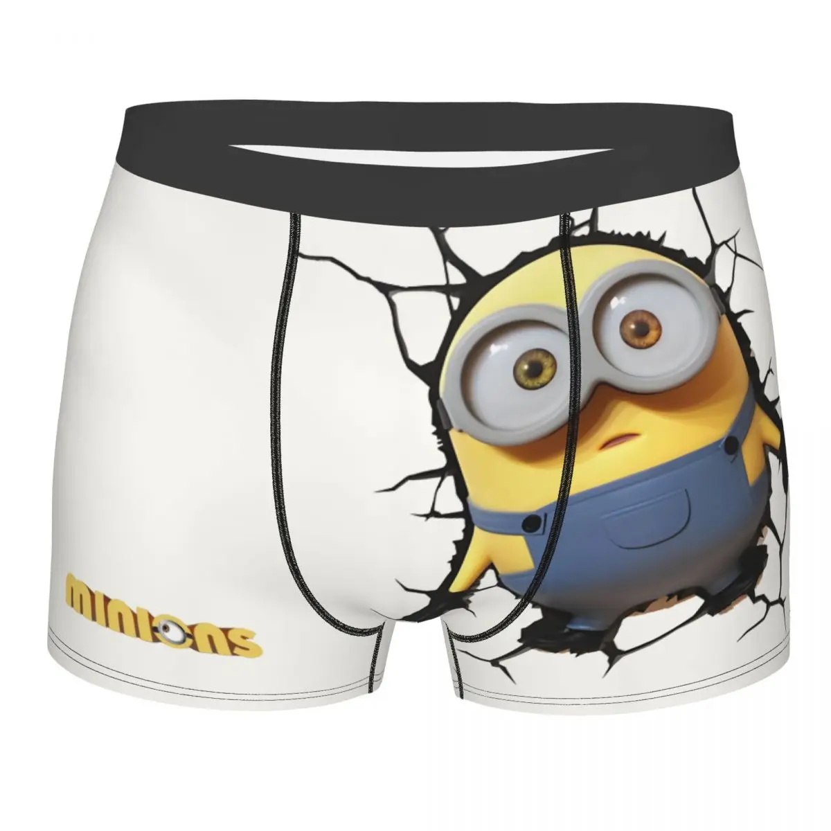 Трусы-боксеры Гадкий я Миньоны + нижнее белье с логотипом хлопковые трусы мужское