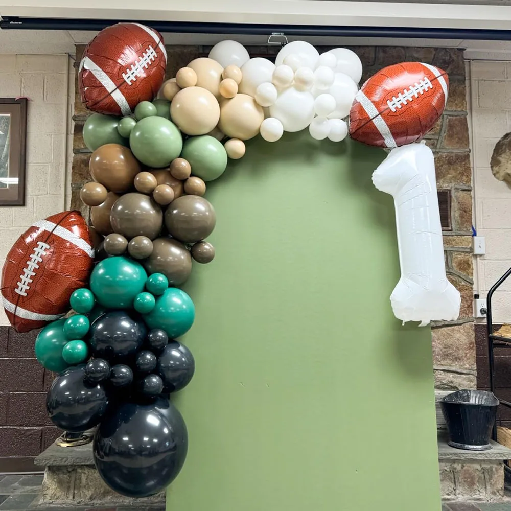 4 шт. футбольные фольгированные шары для вечеринки футбольный шар в форме